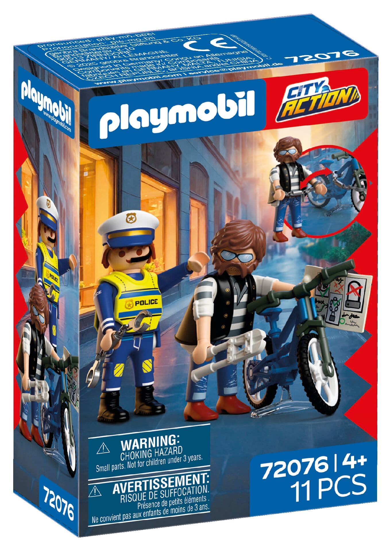 PLAYMOBIL 72076 - City Action - Fahrradraub