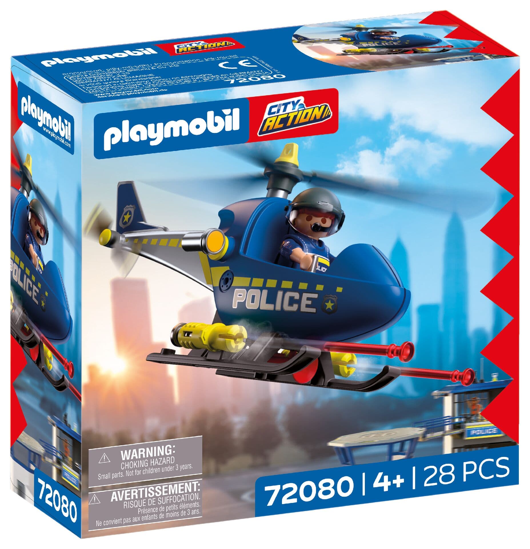 PLAYMOBIL 72080 - City Action - Polizeihelikopter