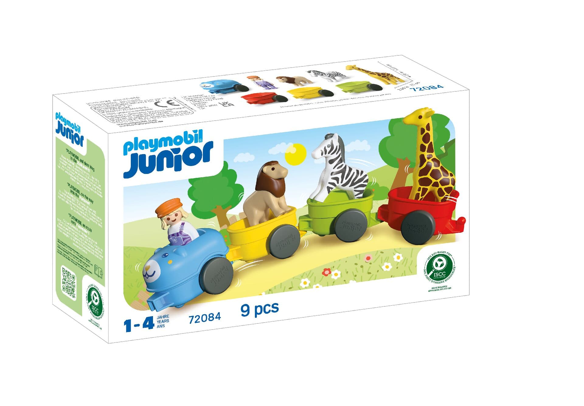 PLAYMOBIL 72084 JUNIOR: Tierzug