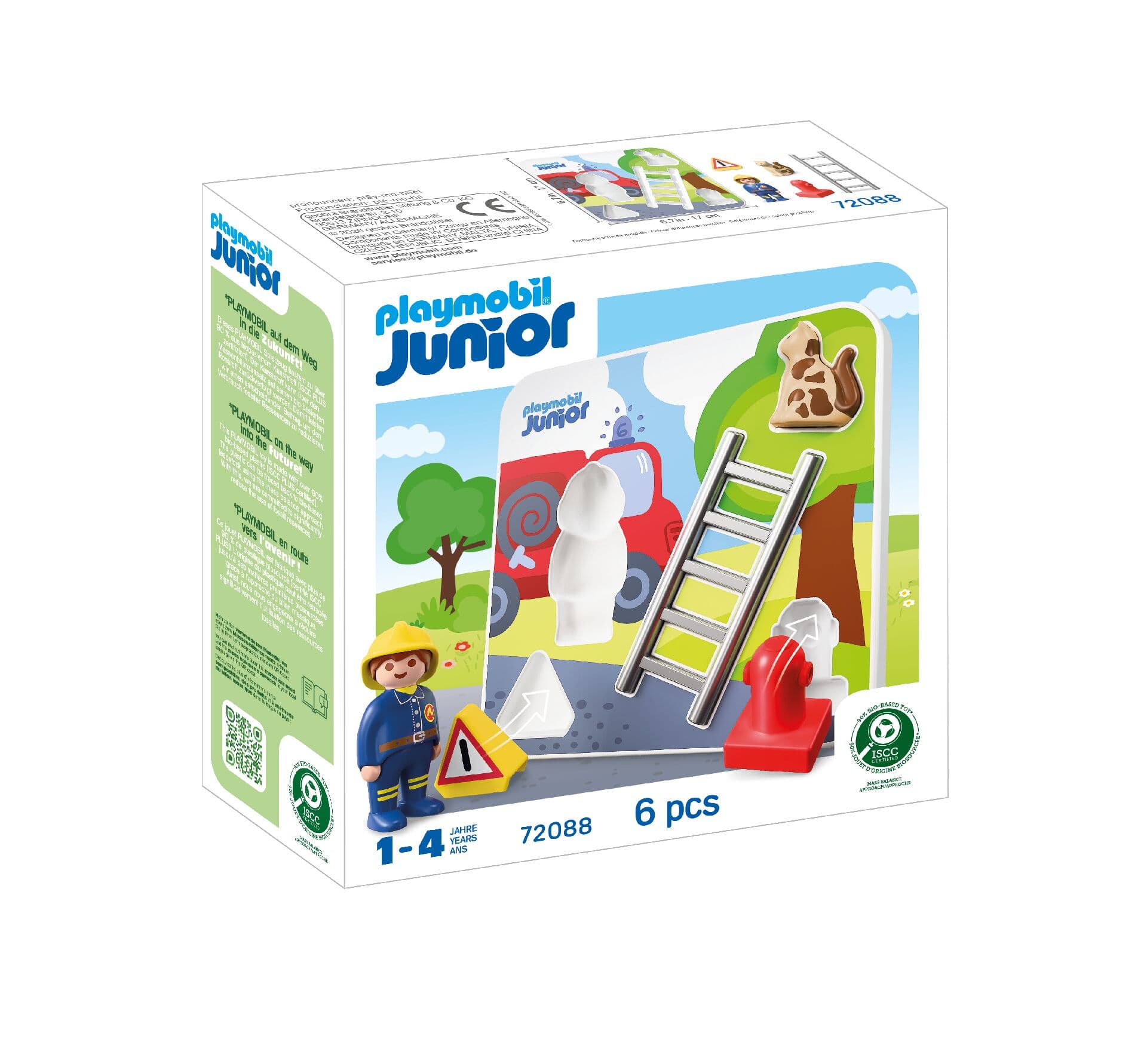 PLAYMOBIL 72088 JUNIOR: Feuerwehr-Puzzle