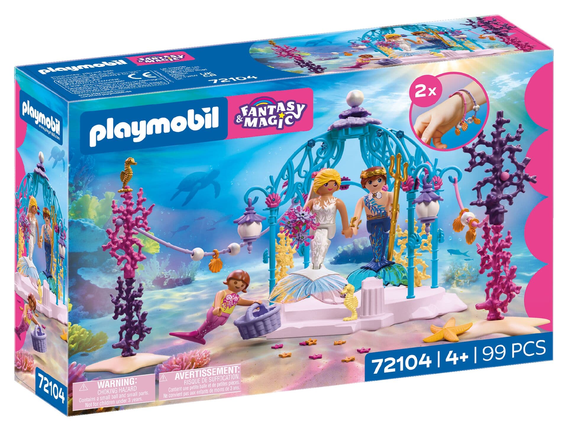 PLAYMOBIL 72104 - Fantasy & Magic - Unterwasserhochzeit