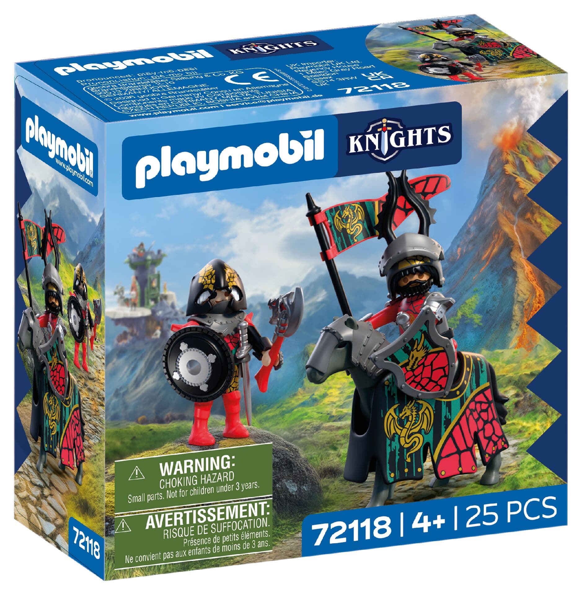 PLAYMOBIL 72118 - Knights - Anführer Drachenritter