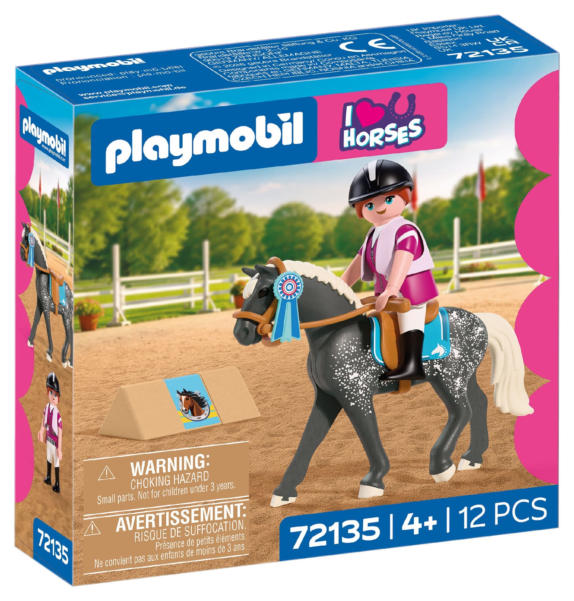 PLAYMOBIL 72135 I Love Horses Springreiten