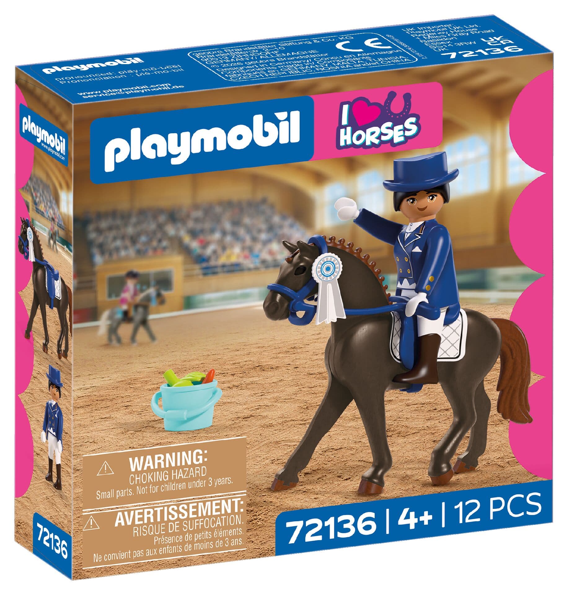 PLAYMOBIL 72136 I Love Horses Dressurreiten