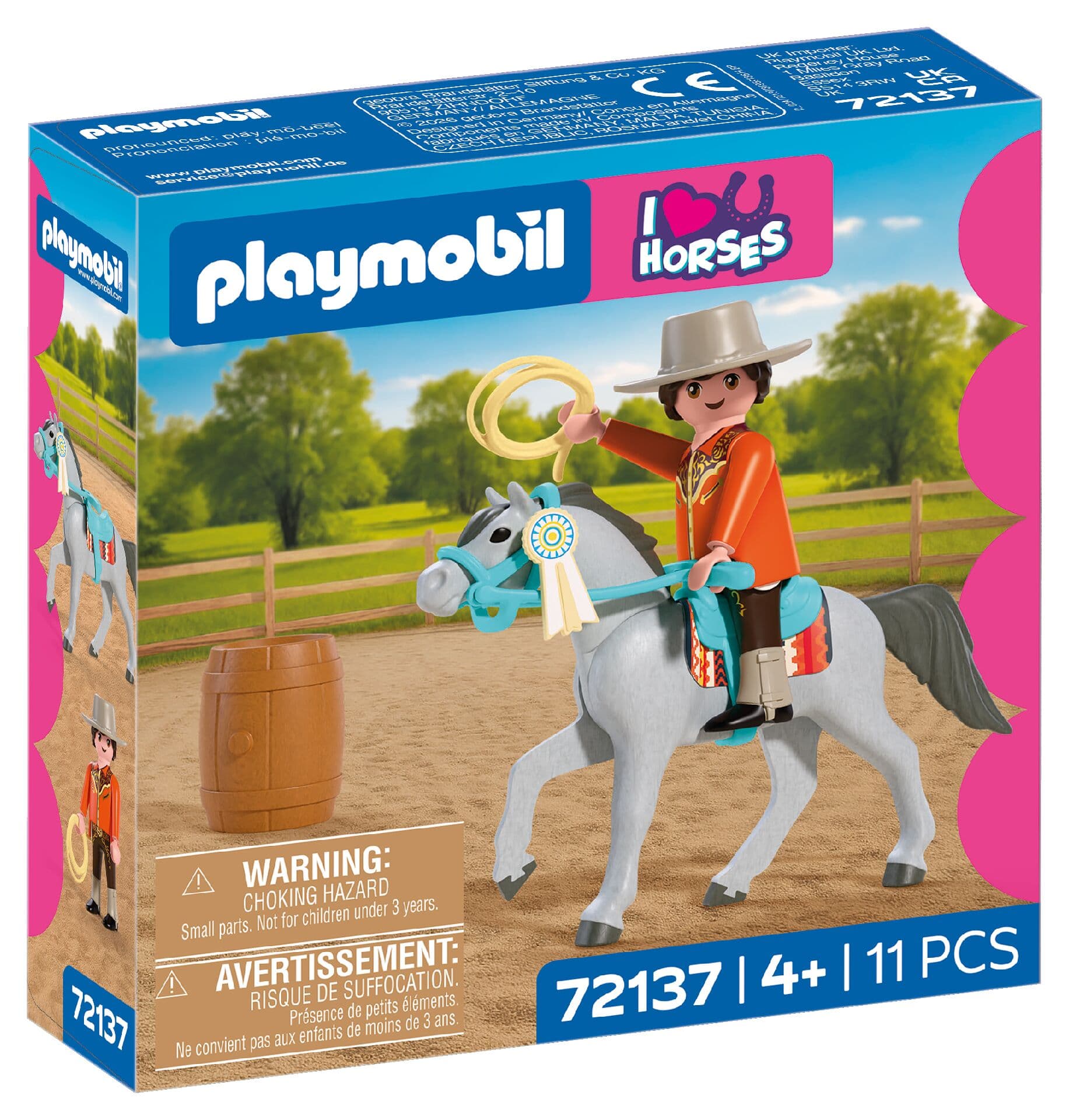 PLAYMOBIL 72137 I Love Horses Westernreiten