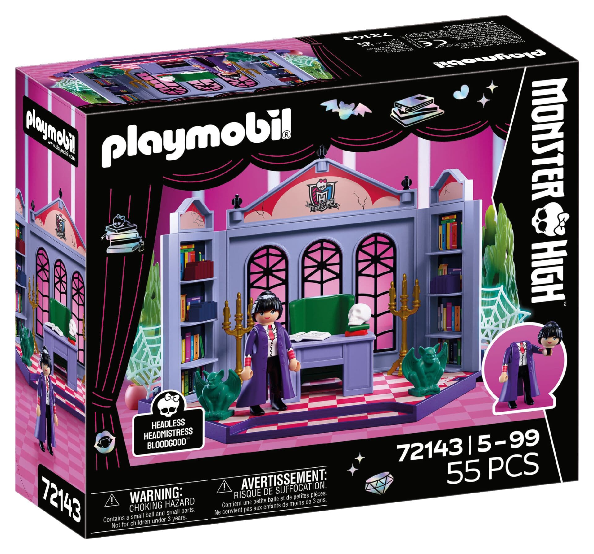 PLAYMOBIL 72143 Monster High Bloodgood's Büro