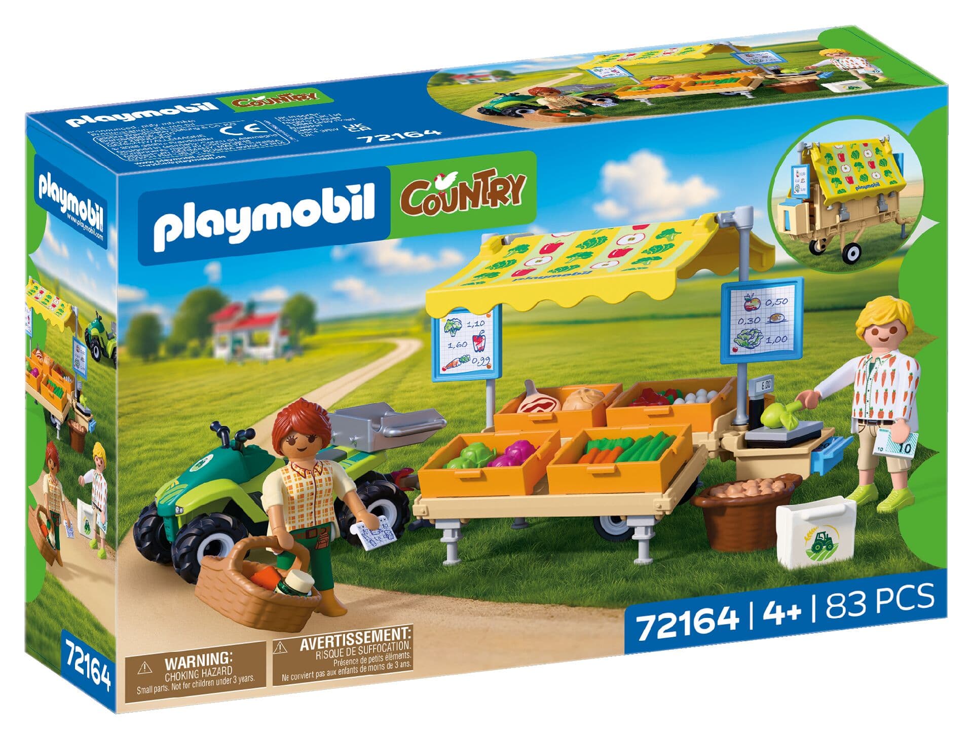 PLAYMOBIL 72164 - Country - Marktstand