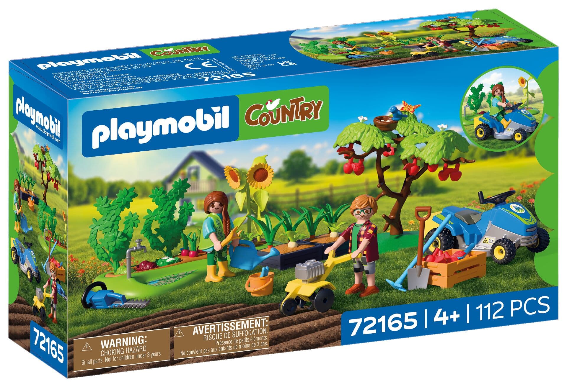 PLAYMOBIL 72165 - Country - Idyllischer Gemüsegarten