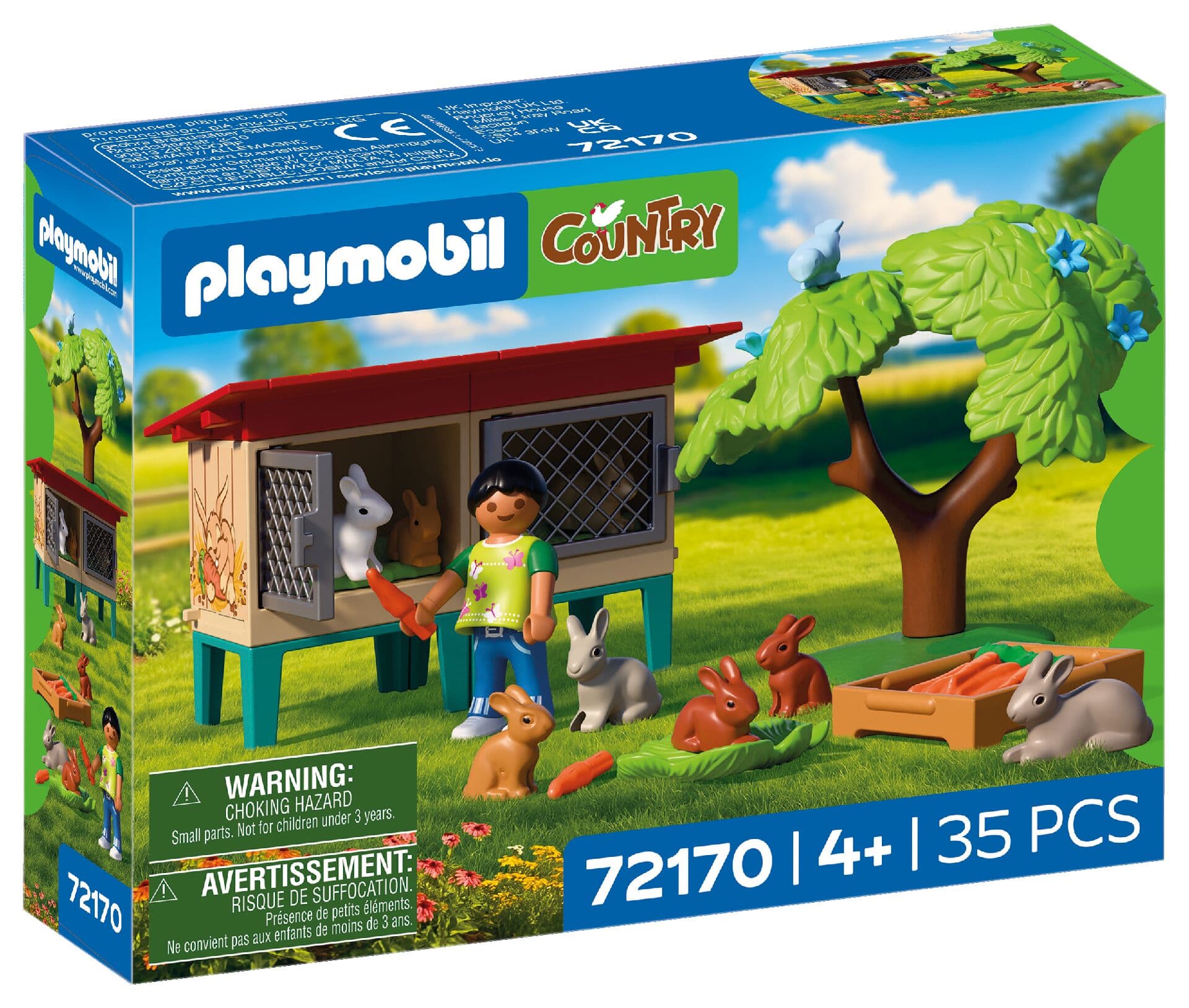 PLAYMOBIL 72170 - Country - Ländlicher Kaninchenstall