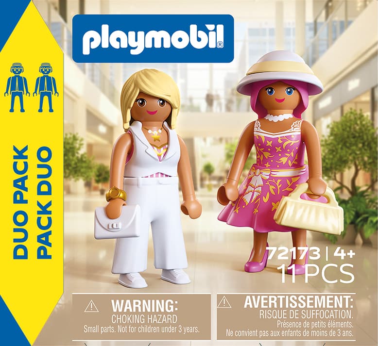 PLAYMOBIL 72173 - Life - DuoPack Freundinnen beim Shoppen