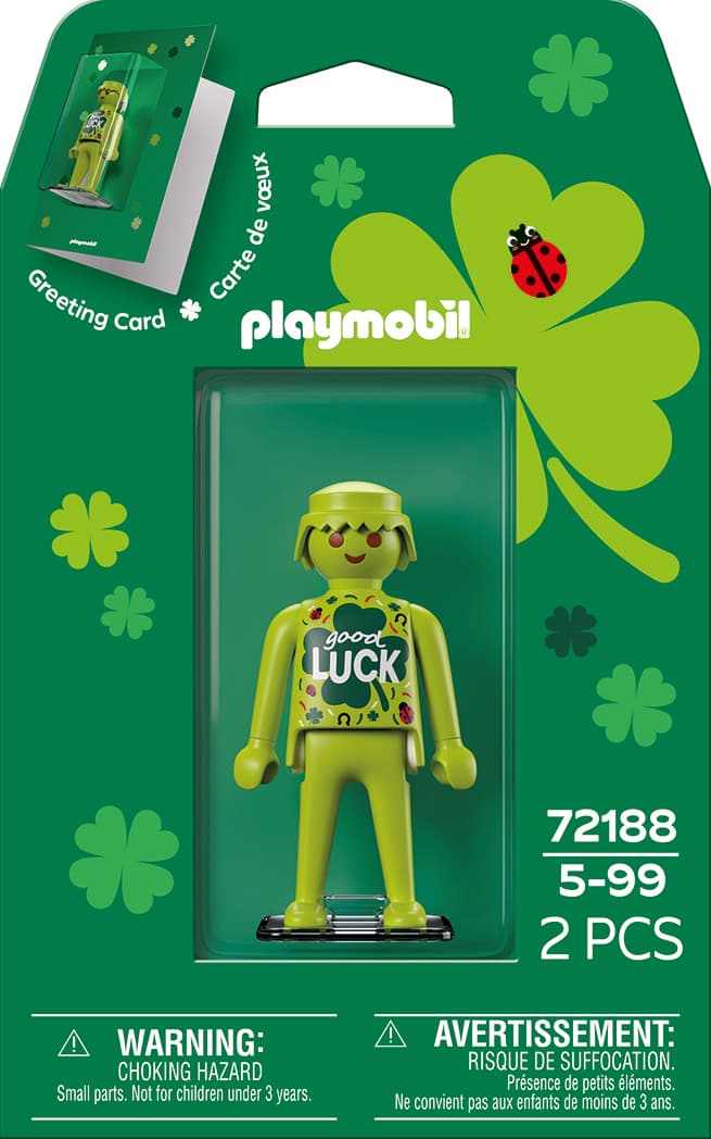 PLAYMOBIL 72188 - Life - Grußkarte: Viel Glück