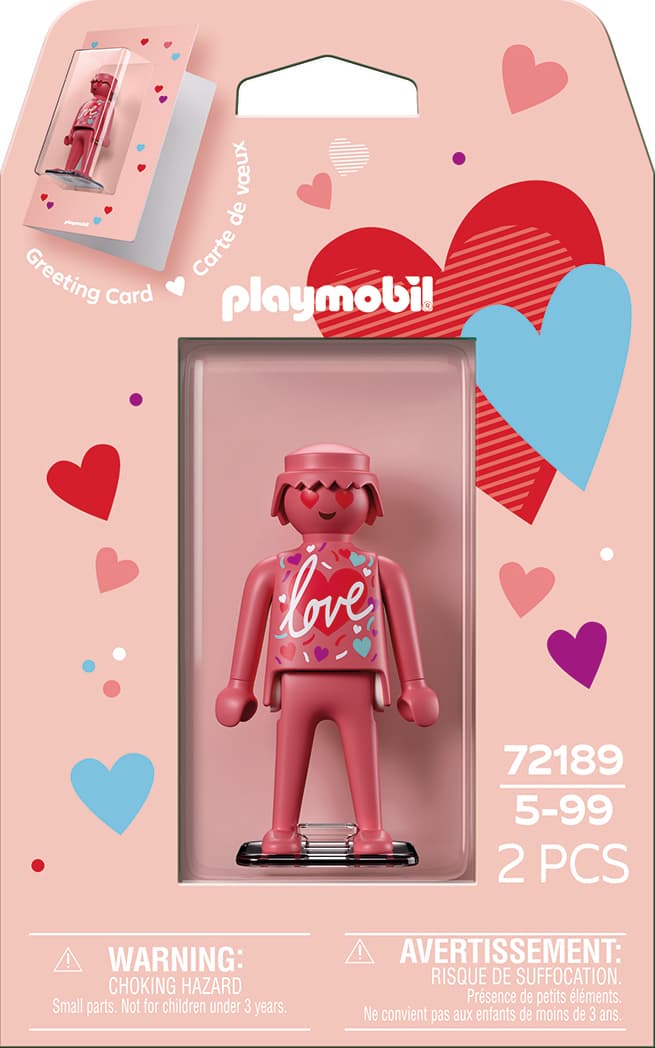 PLAYMOBIL 72189 - Life - Grußkarte: Liebe