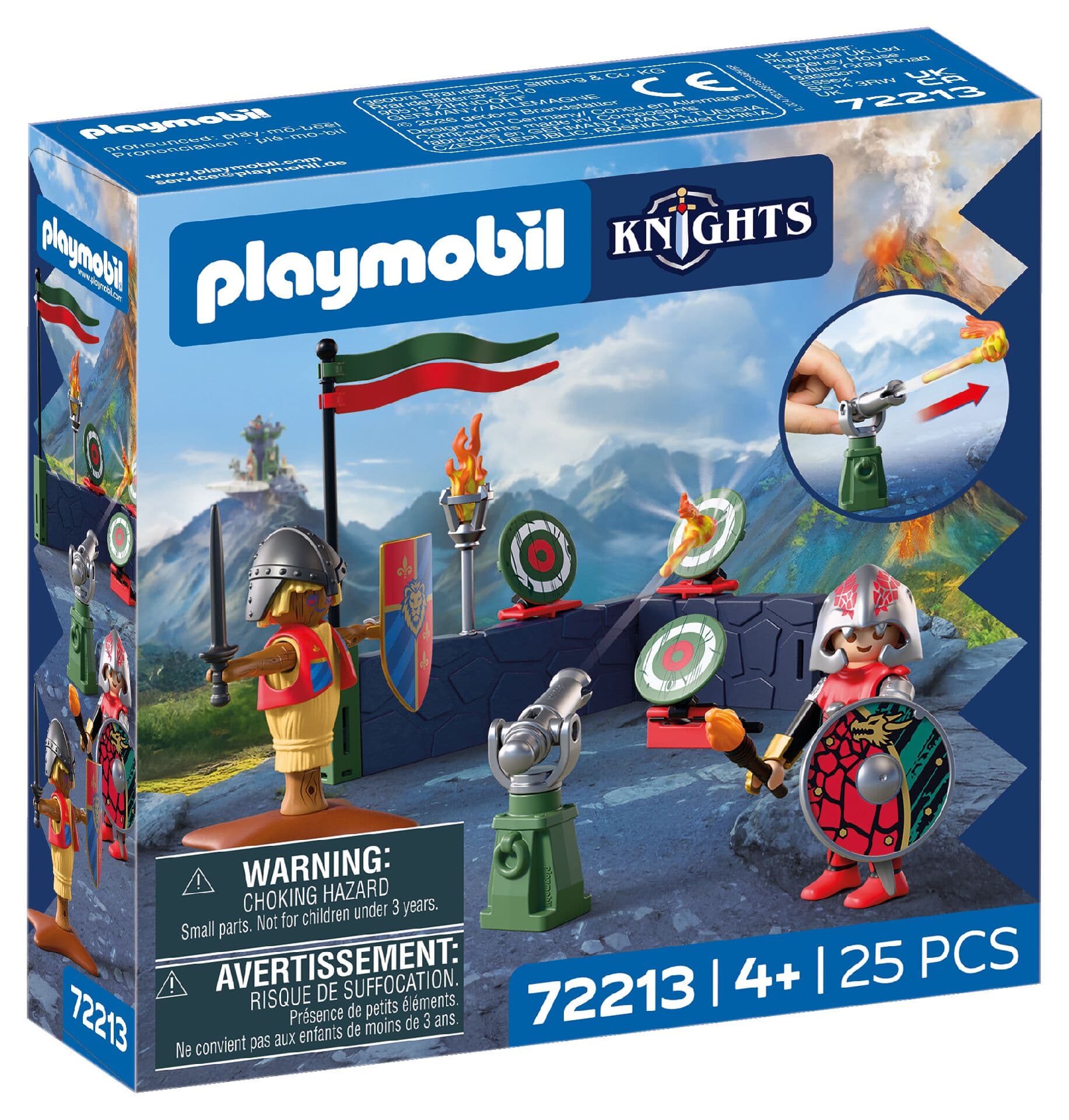 PLAYMOBIL 72213 Knights Kampftraining Drachenritter