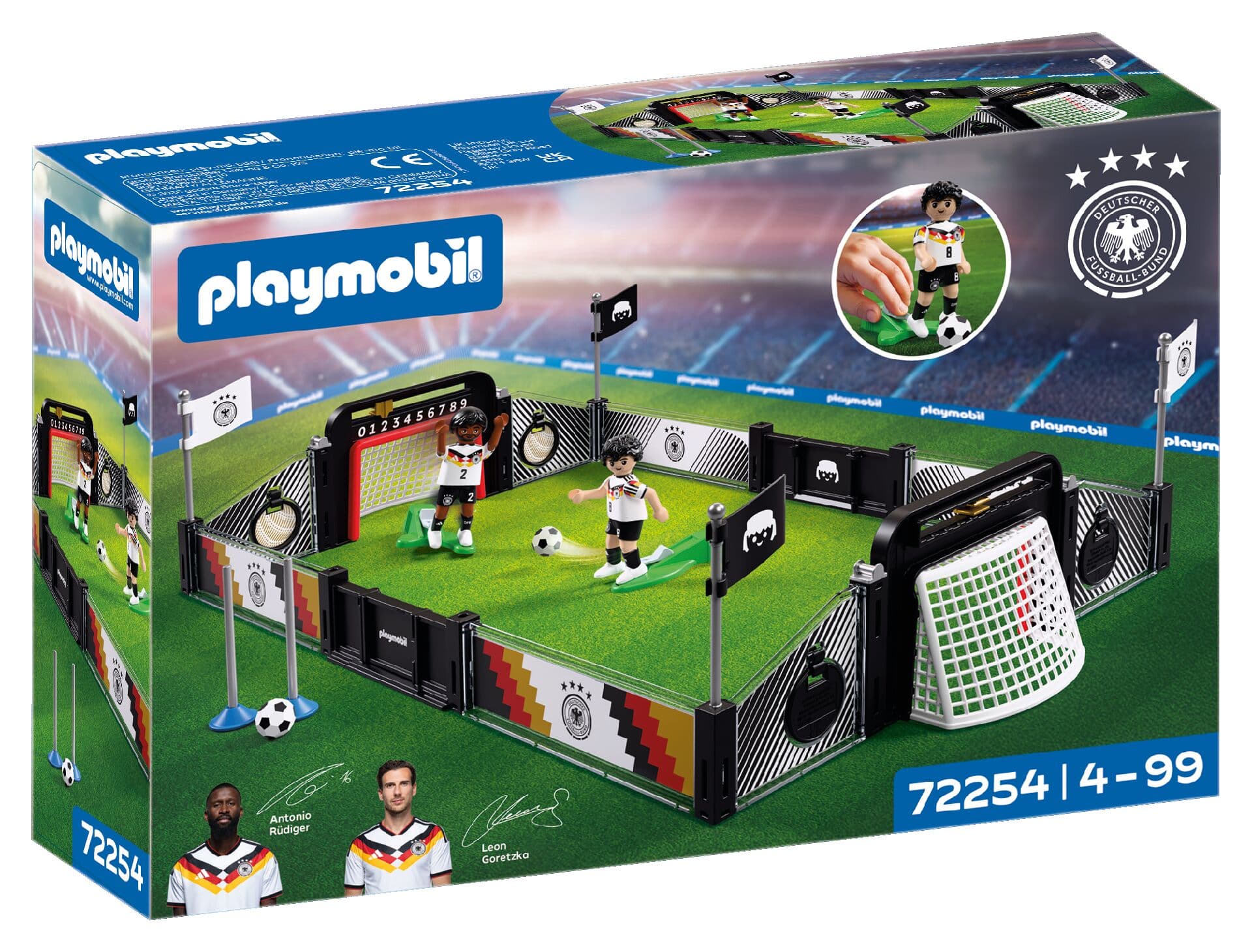 PLAYMOBIL 72254 DFB Trainingsset Goretzka vs. Rüdiger 