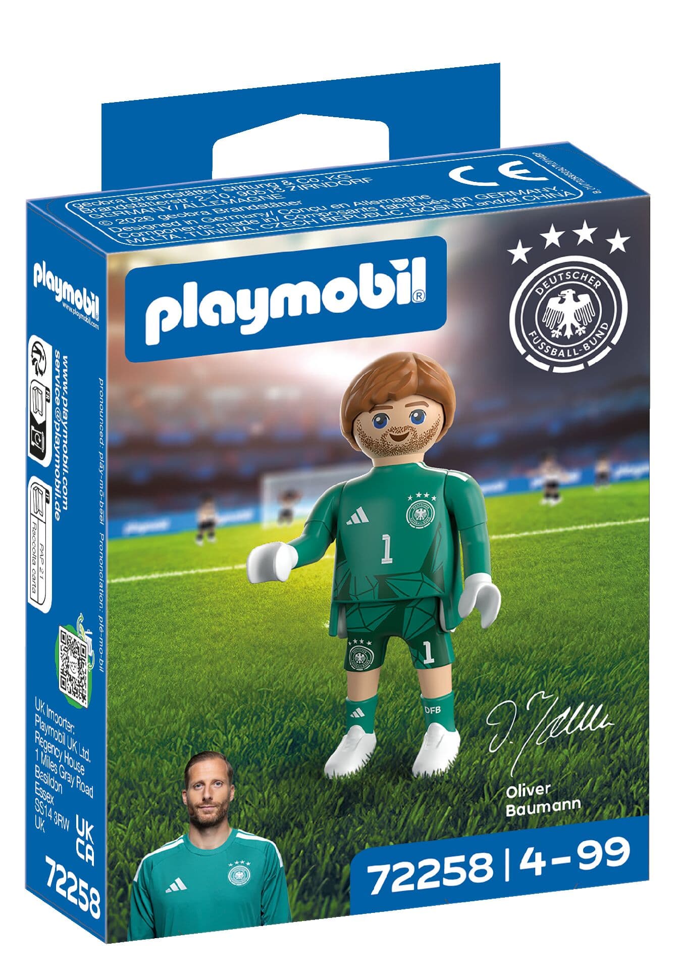 PLAYMOBIL 72258 DFB Oliver Baumann