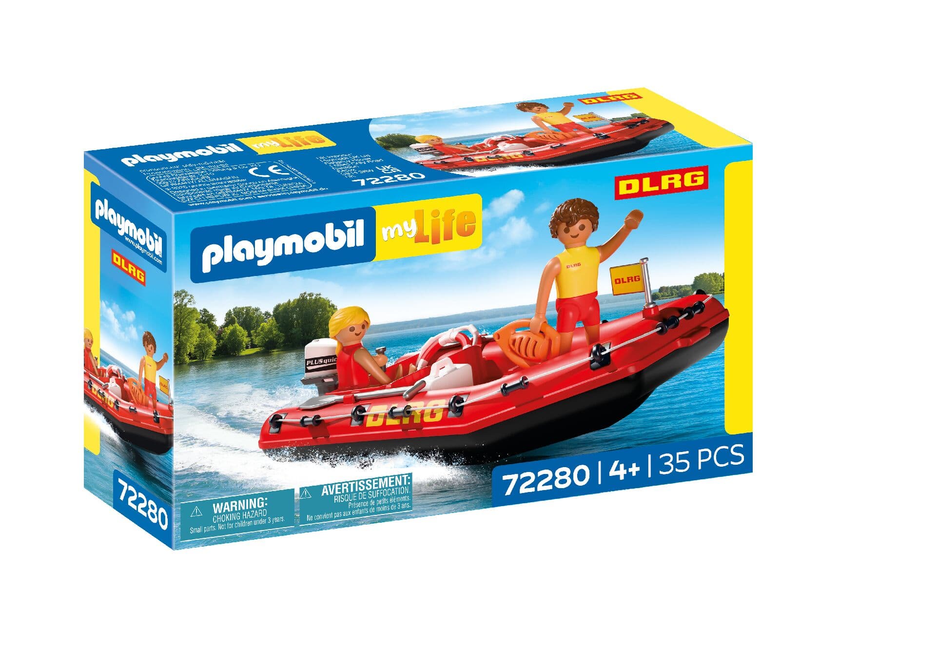 PLAYMOBIL 72280 - my Life - Rettungsboot