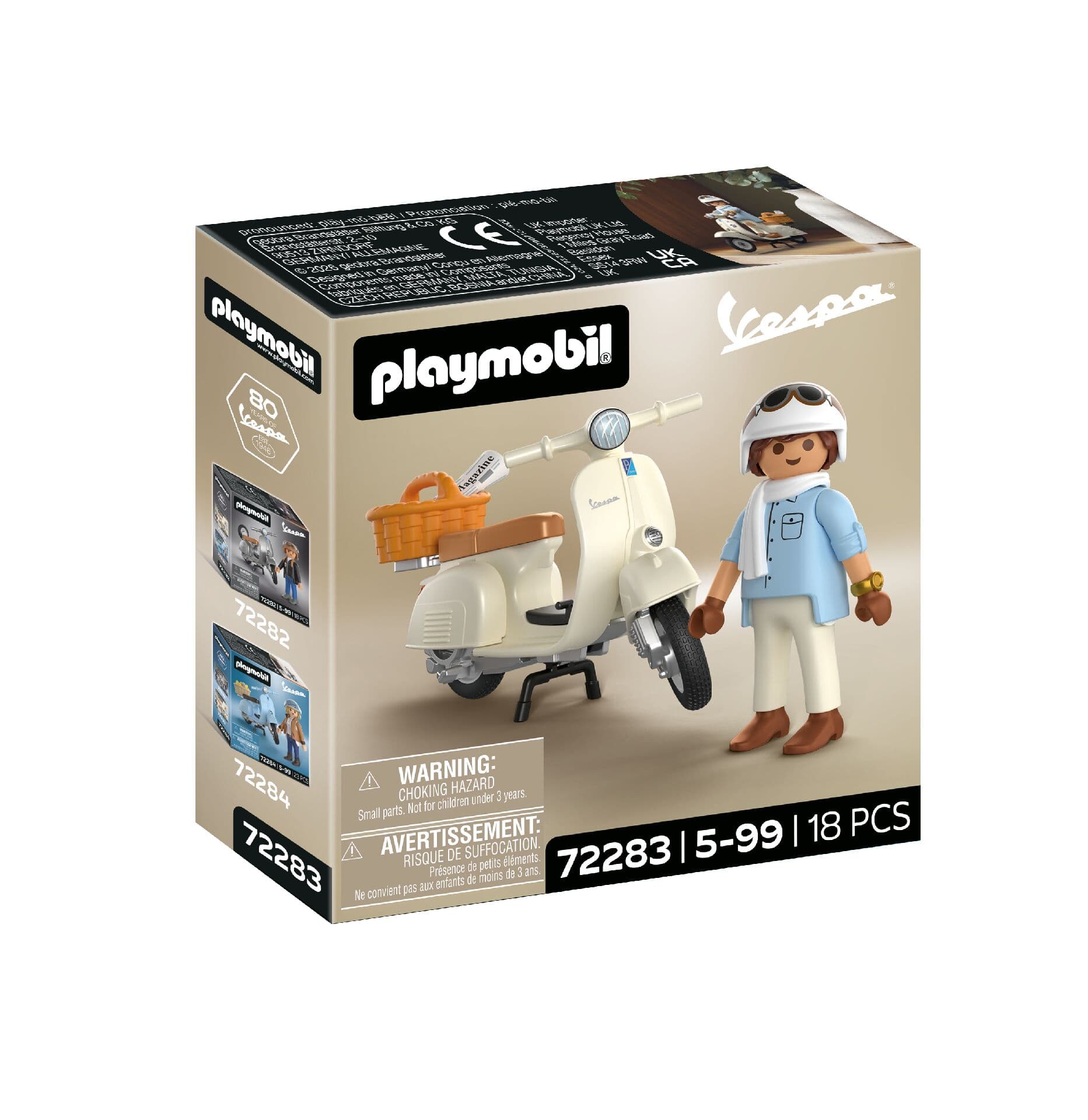 PLAYMOBIL 72283 80 Jahre Vespa: Classic Style