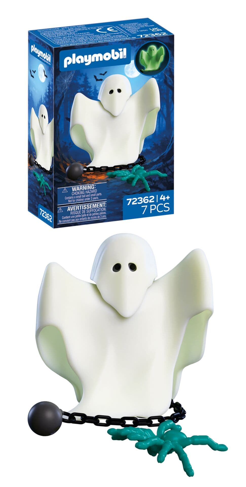 PLAYMOBIL 72362 Special Plus Geist mit Zubehör für gruselige Abenteuer ab 4 Jahren