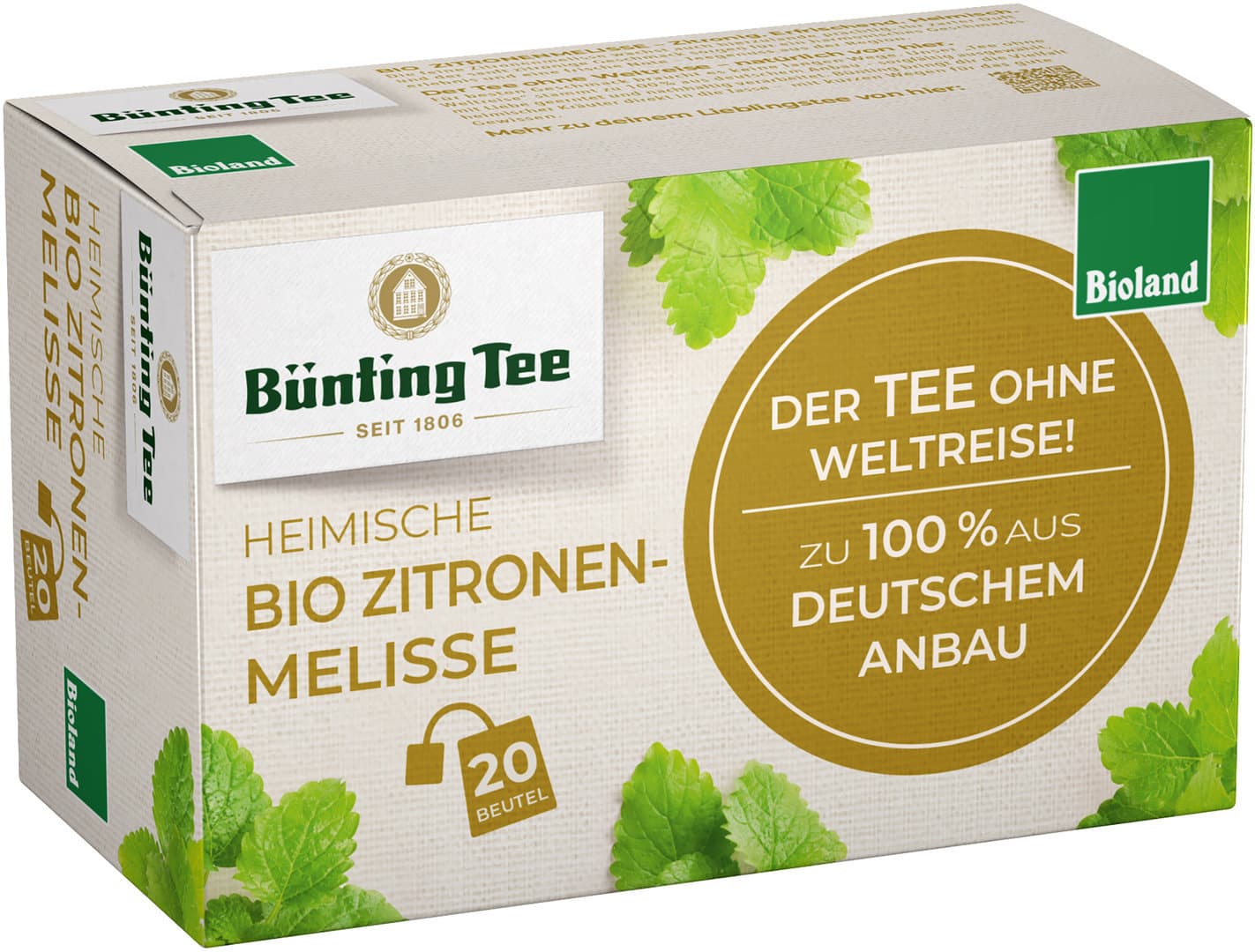 Bünting Tee Bioland-Zitronenmelisse