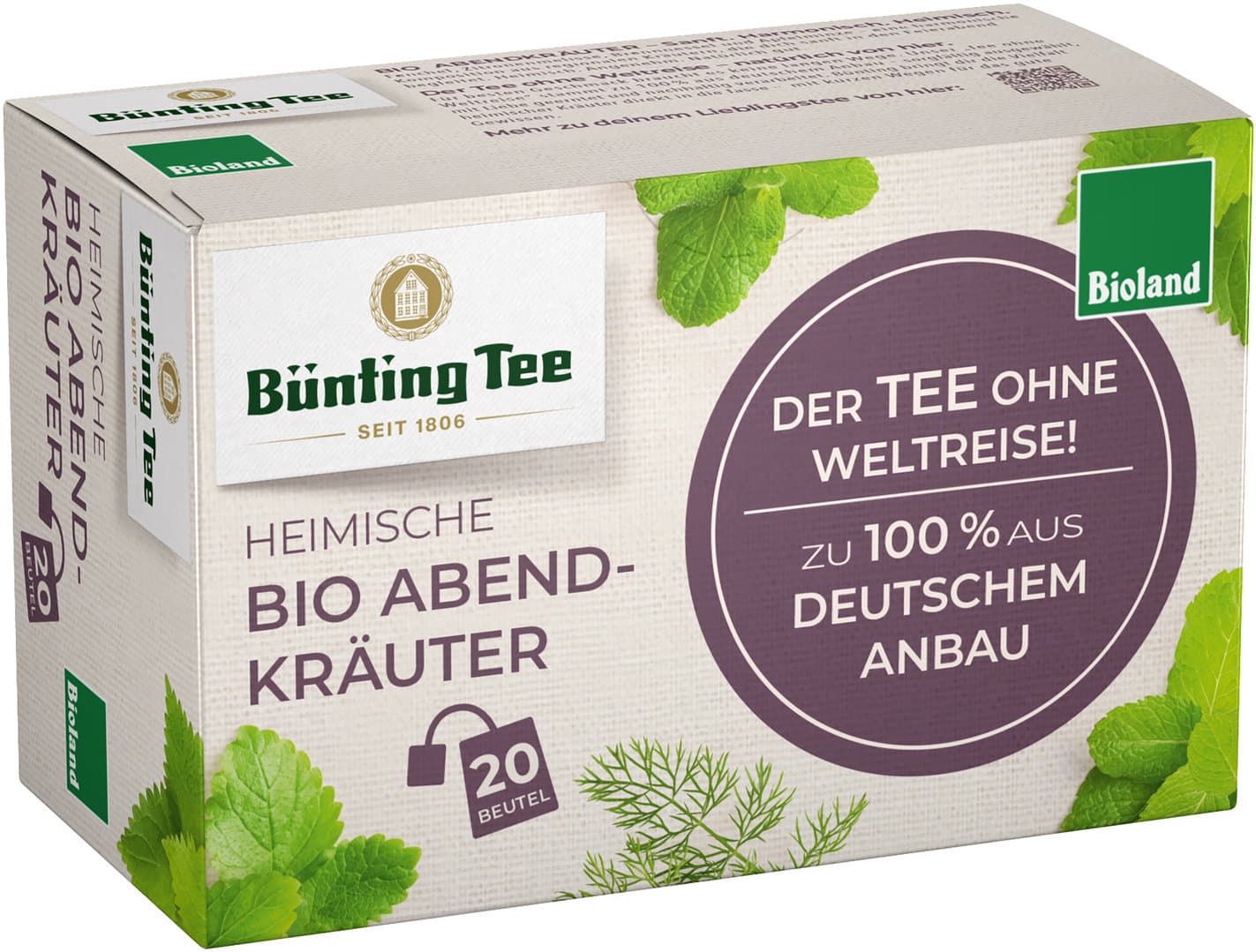Bünting Tee Bioland-Abendkräuter