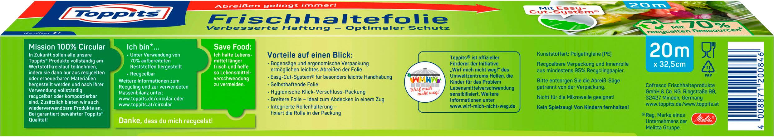 Produktbild Toppits Frischhaltefolie 2 von 2