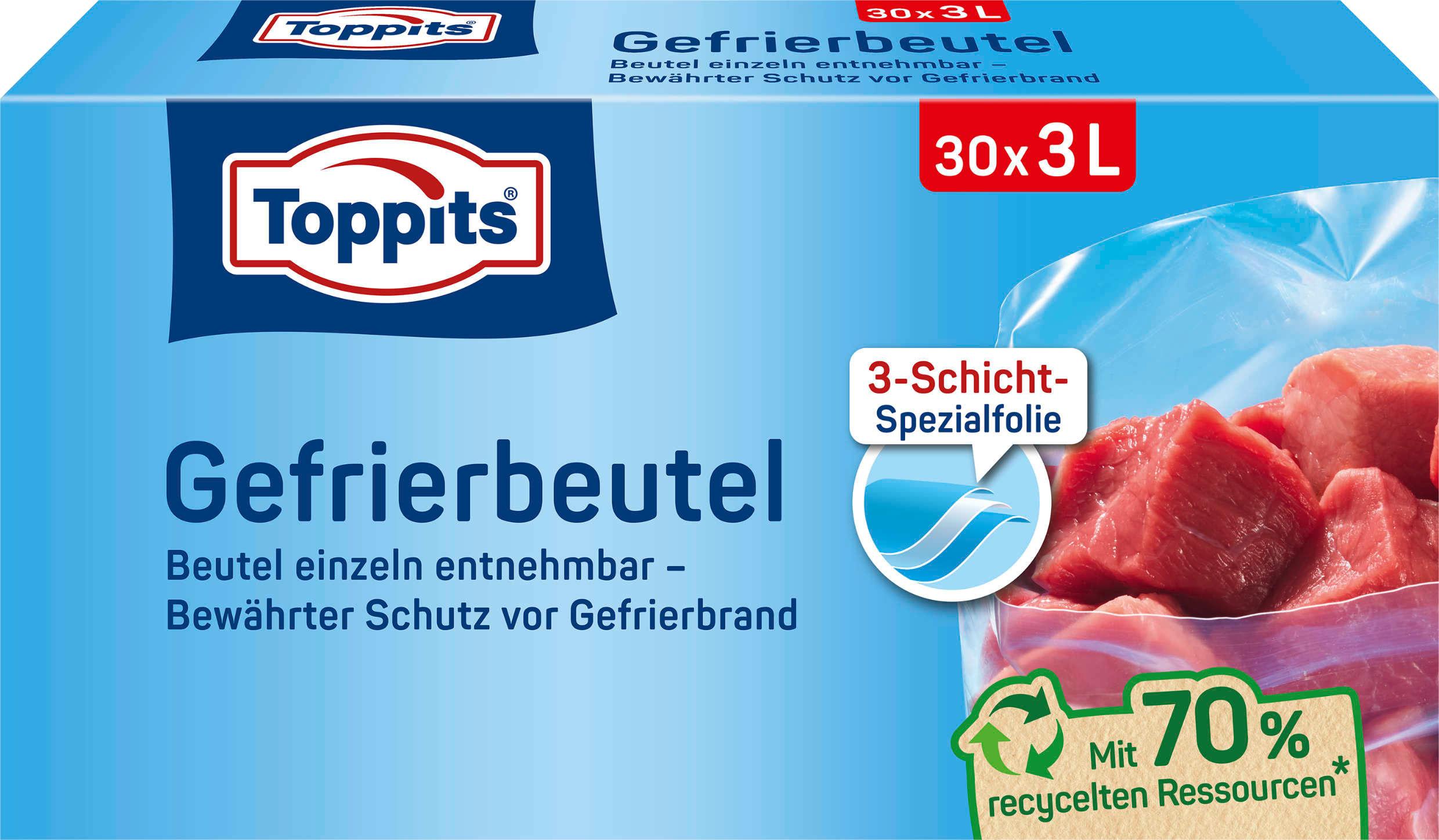 Produktbild Toppits Gefrierbeutel 3L 3 von 3