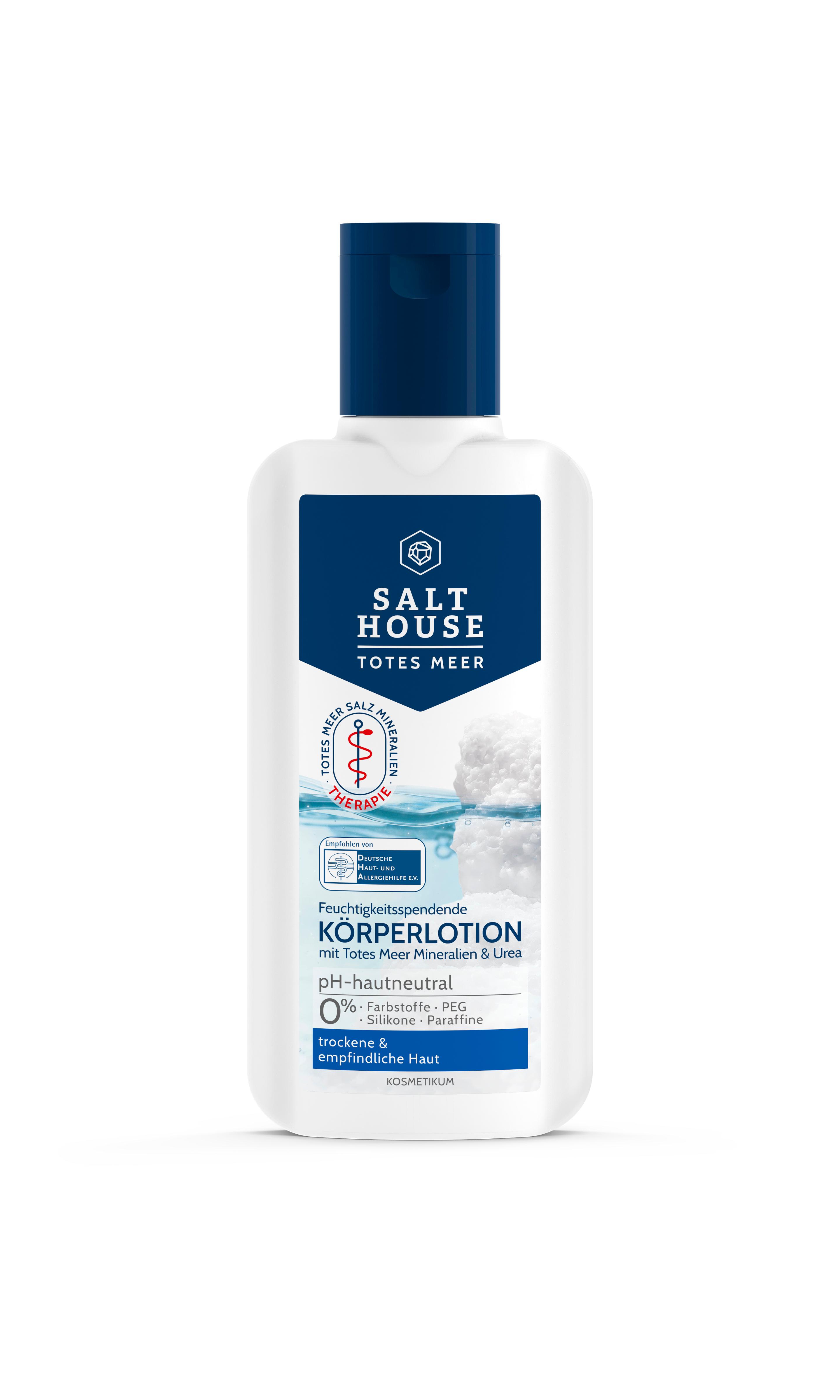 SALTHOUSE Totes Meer Therapie Körperlotion mit Urea