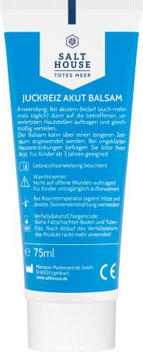 Produktbild SALTHOUSE® Totes Meer Therapie Juckreiz Akut Balsam 2 von 12