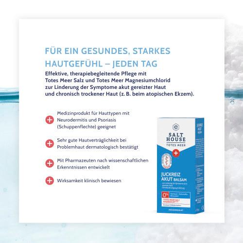 Produktbild SALTHOUSE® Totes Meer Therapie Juckreiz Akut Balsam 6 von 12