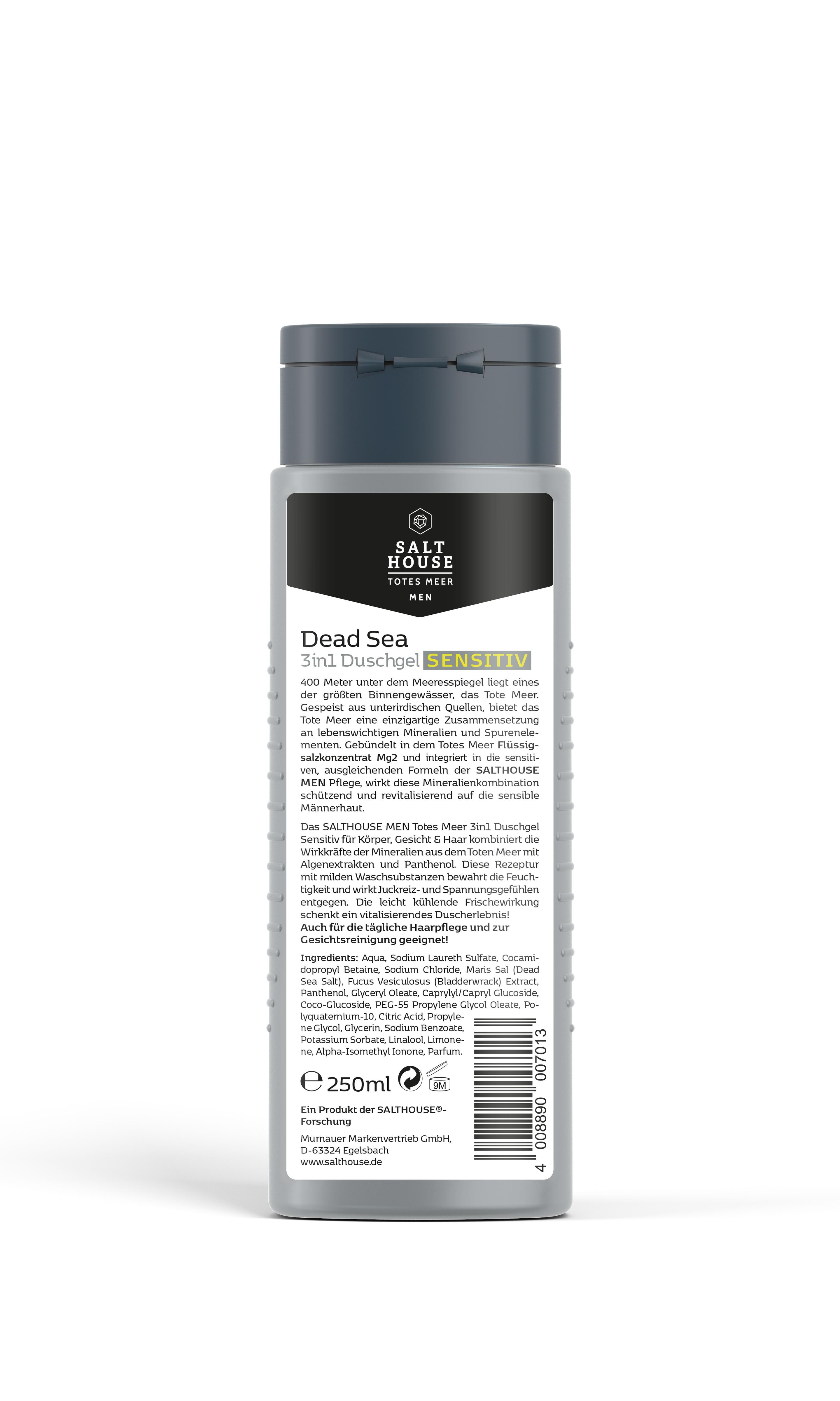Produktbild SALTHOUSE Totes Meer Men 3in1 Duschgel Sensitiv 2 von 2