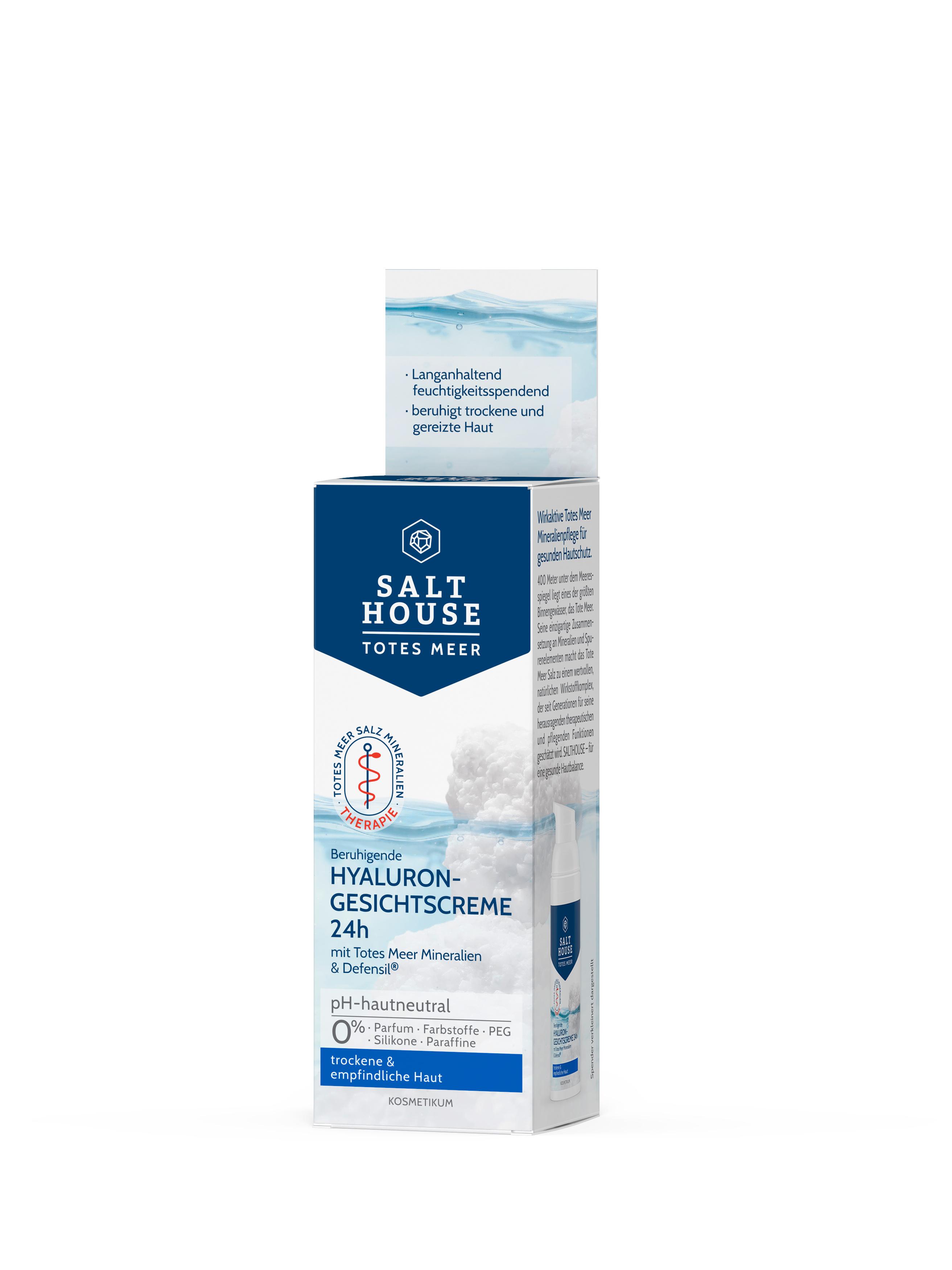 Produktbild SALTHOUSE Totes Meer Therapie Hyaluron-Gesichtscreme 24h 3 von 6