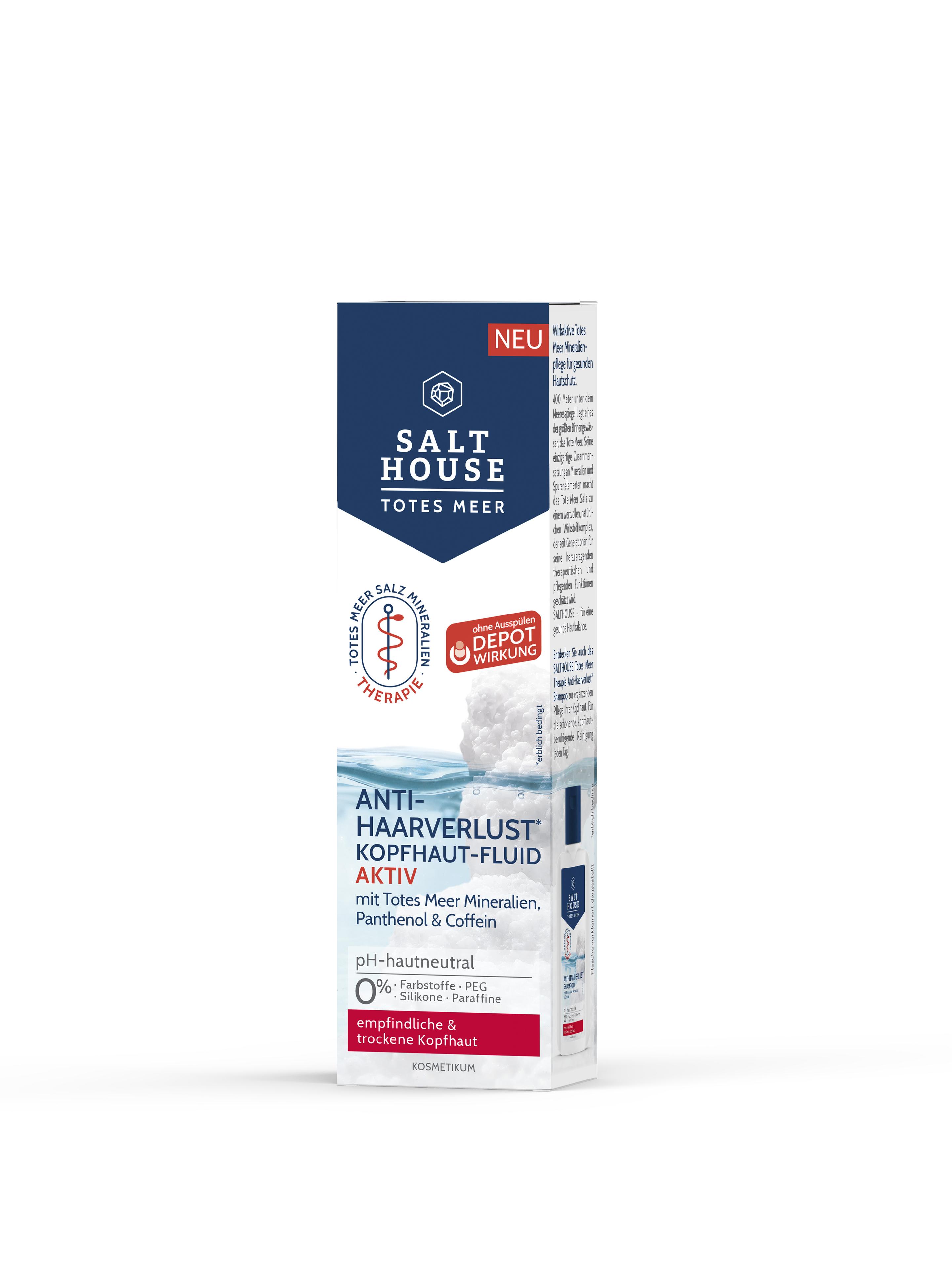 SALTHOUSE Totes Meer Therapie Anti-Haarverlust Kopfhaut-Fluid AKTIV