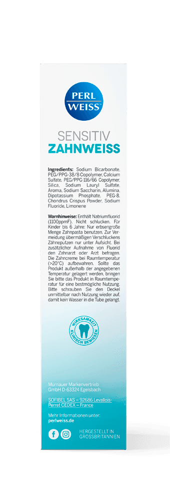 Produktbild PERLWEISS™ Whitening Zahncreme 3 von 5