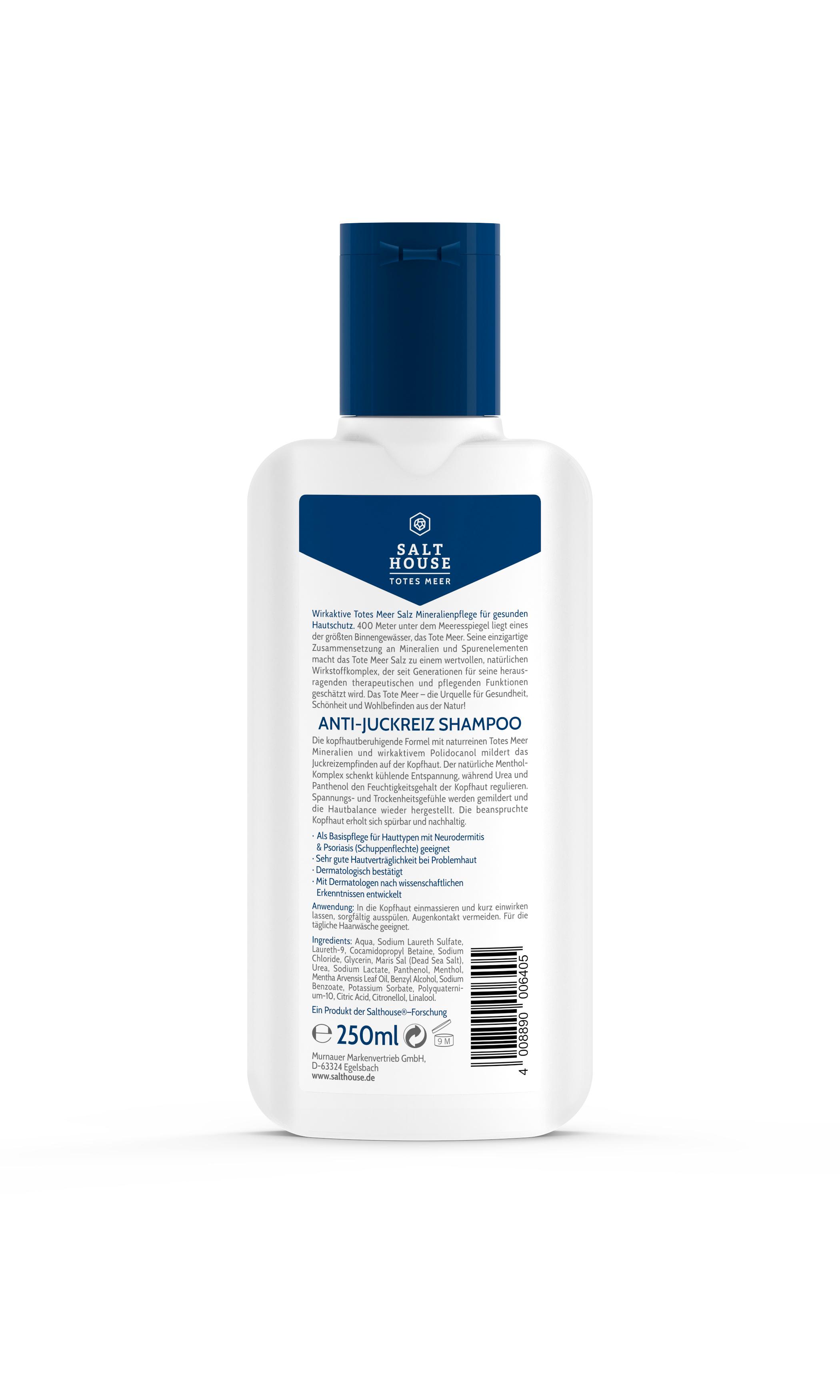Produktbild SALTHOUSE Totes Meer Therapie Shampoo Anti-Juckreiz 2 von 2