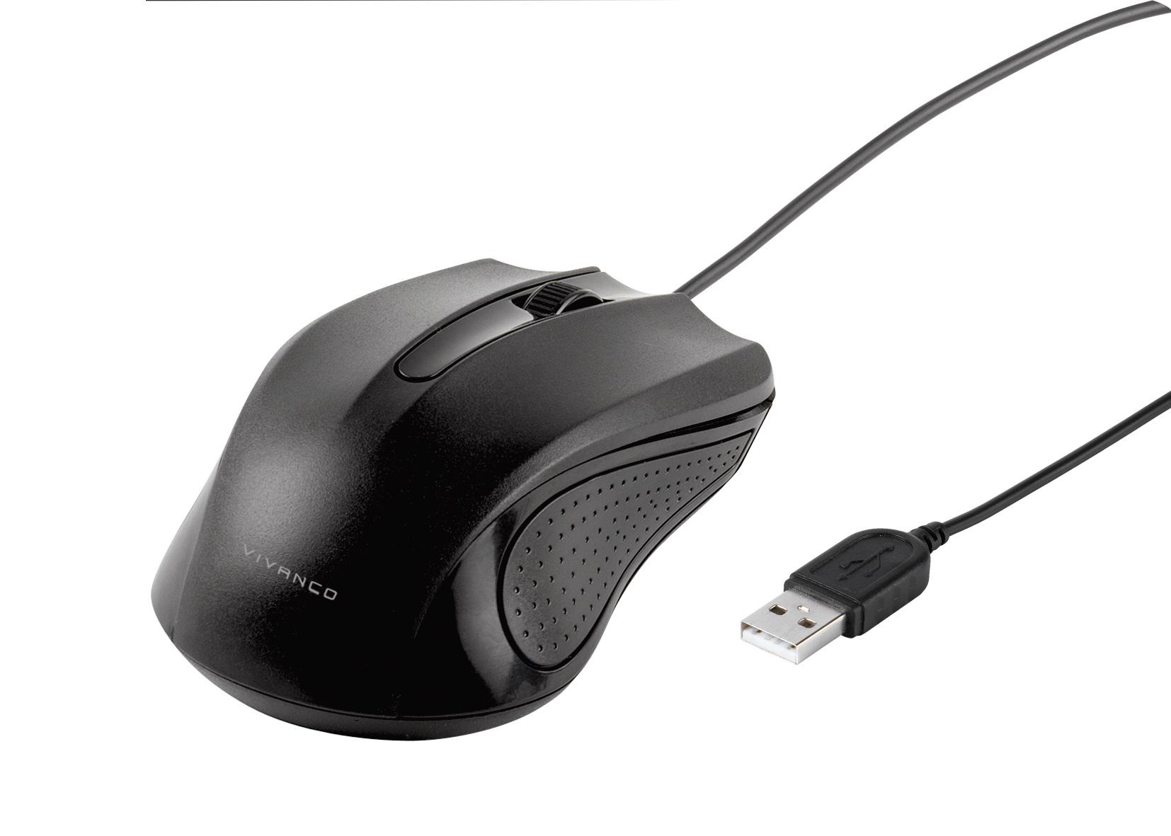 Produktbild Vivanco 36637 USB Maus, 1000dpi 2 von 2