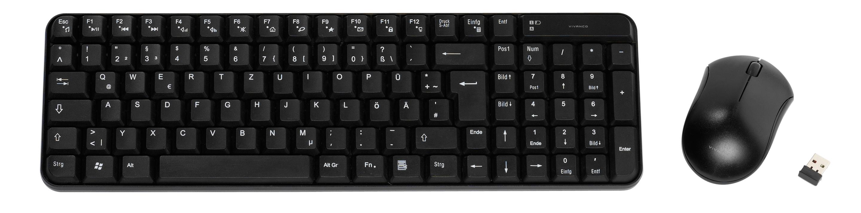 Vivanco 36642 Wireless Desktop Set