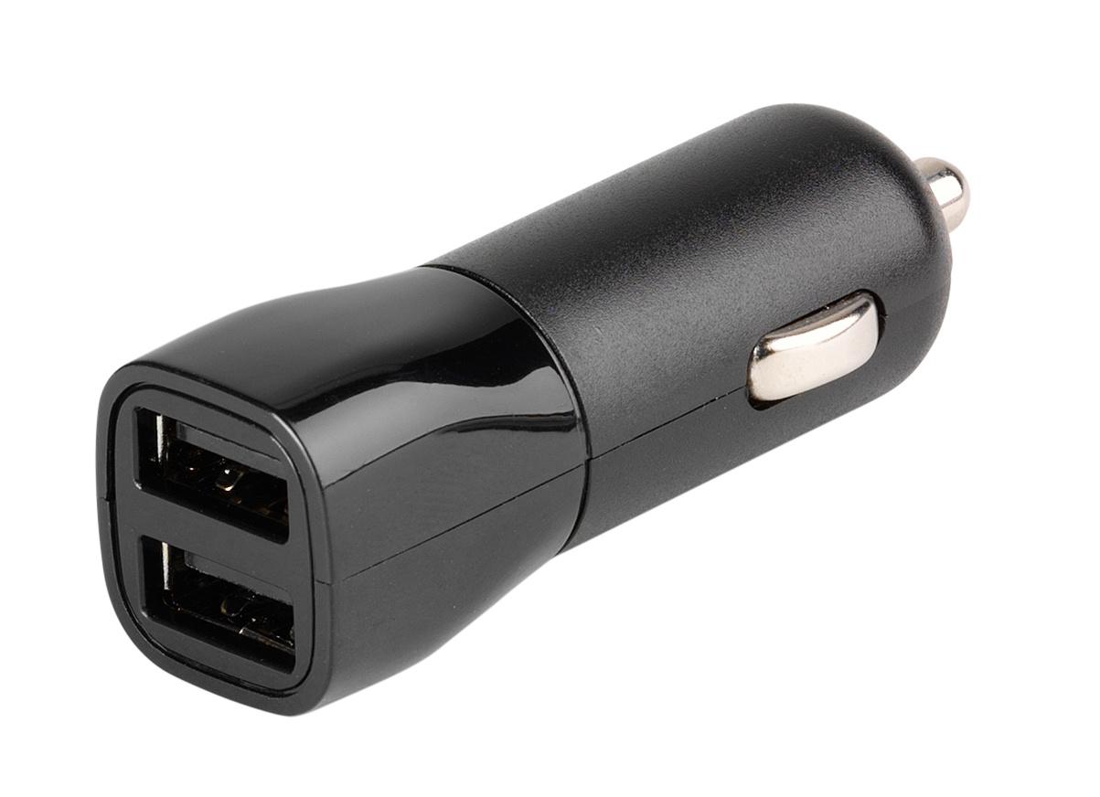 Produktbild Vivanco Fast Car Charger, 2 USB Ports, Kfz Schnellladegerät, 17W 2 von 2