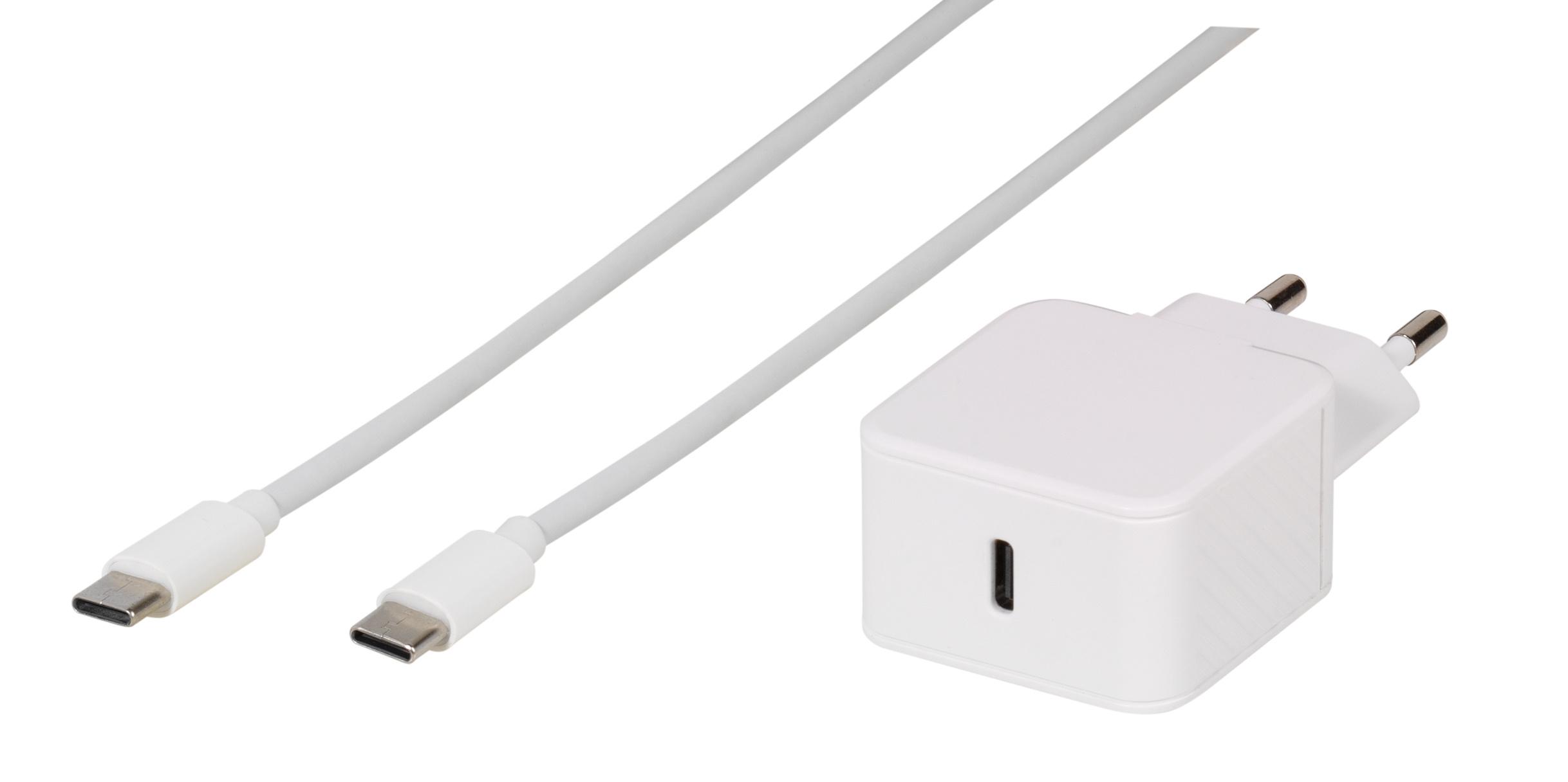 Produktbild Vivanco Super Fast Charger Set für Samsung Galaxy, USB Type-C™, inkl. USB Type-C™ Kabel, Schnellladegerät, 25W 2 von 2