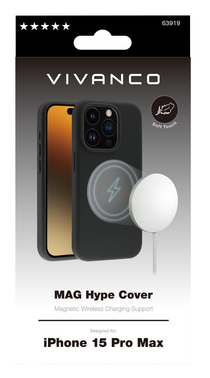 Produktbild Mag Hype Cover für iPhone 15 Pro Max, Magnetic Wireless Charging Support 2 von 4