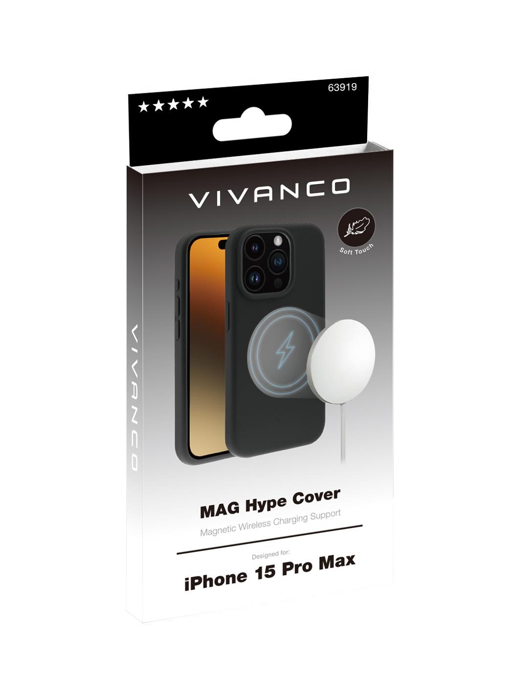 Produktbild Mag Hype Cover für iPhone 15 Pro Max, Magnetic Wireless Charging Support 4 von 4