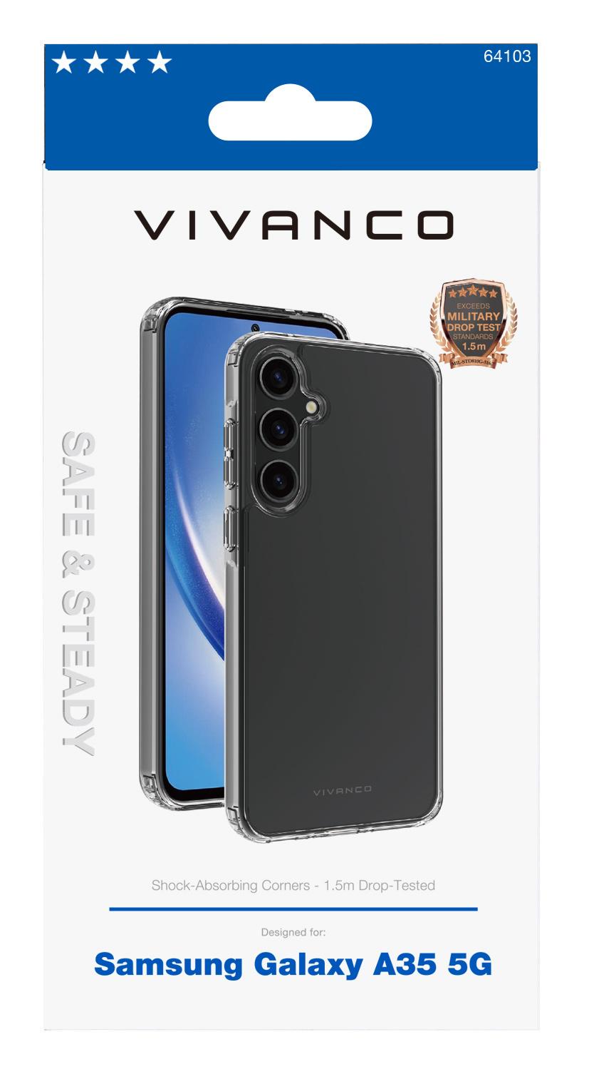 Produktbild Safe and Steady, Anti Shock Cover für Galaxy A35 5G, 1.5m Drop-Protection 3 von 4