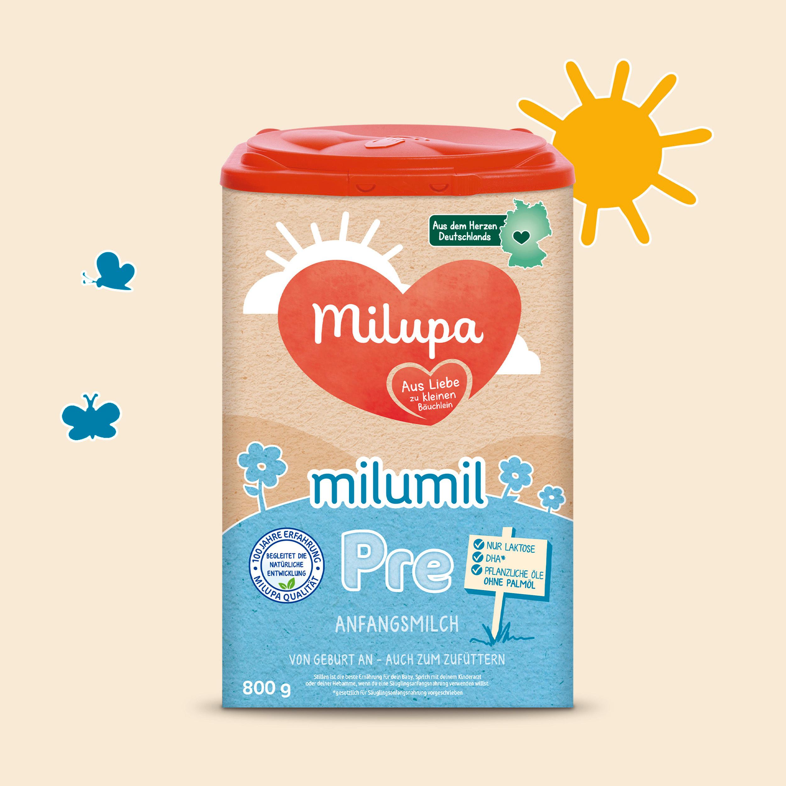 Produktbild Milupa Milumil Pre Anfangsmilch 11 von 12