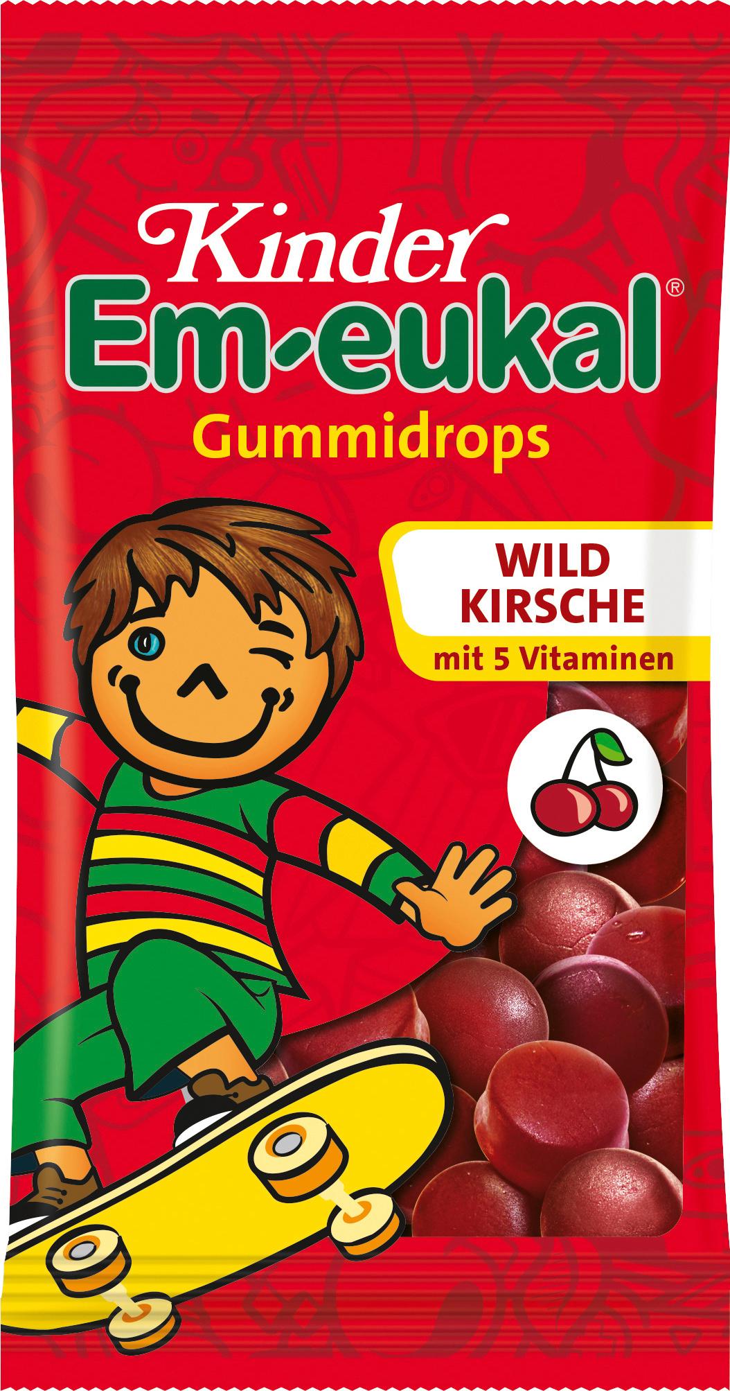 Kinder Em-eukal Gummidrops zuckerhaltig