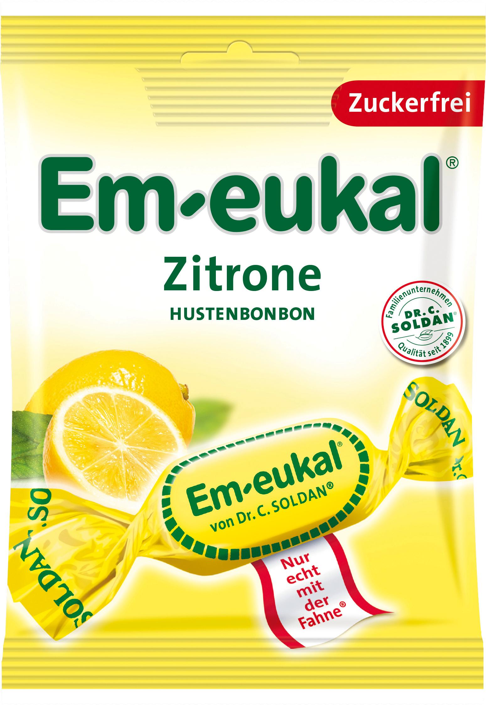 Em-eukal Zitrone Hustenbonbons