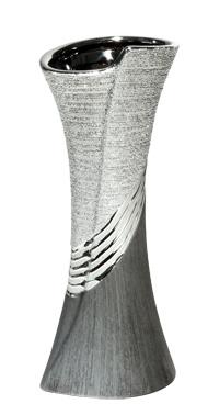 GILDE Keramik-Vase Bridgetown 13x38cm