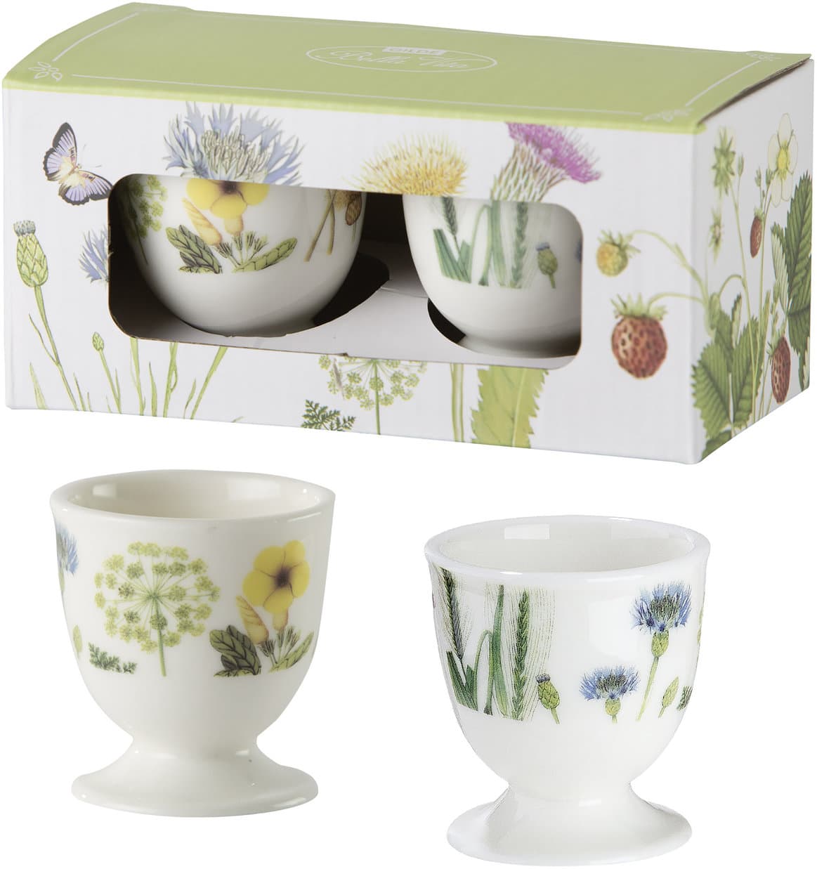 GILDE Eierbecher Wild Flowers 2-tlg.