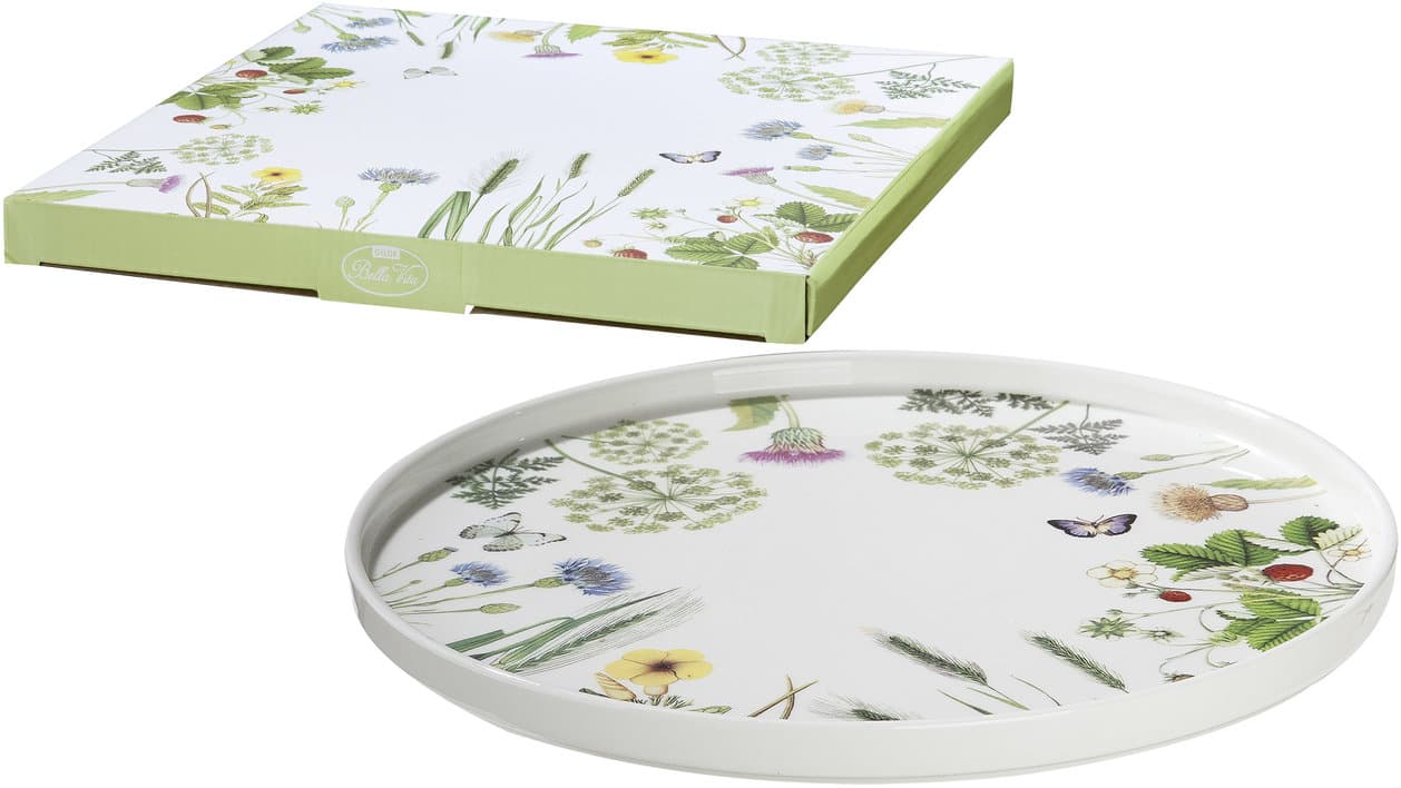 GILDE Tortenplatte Wild Flowers