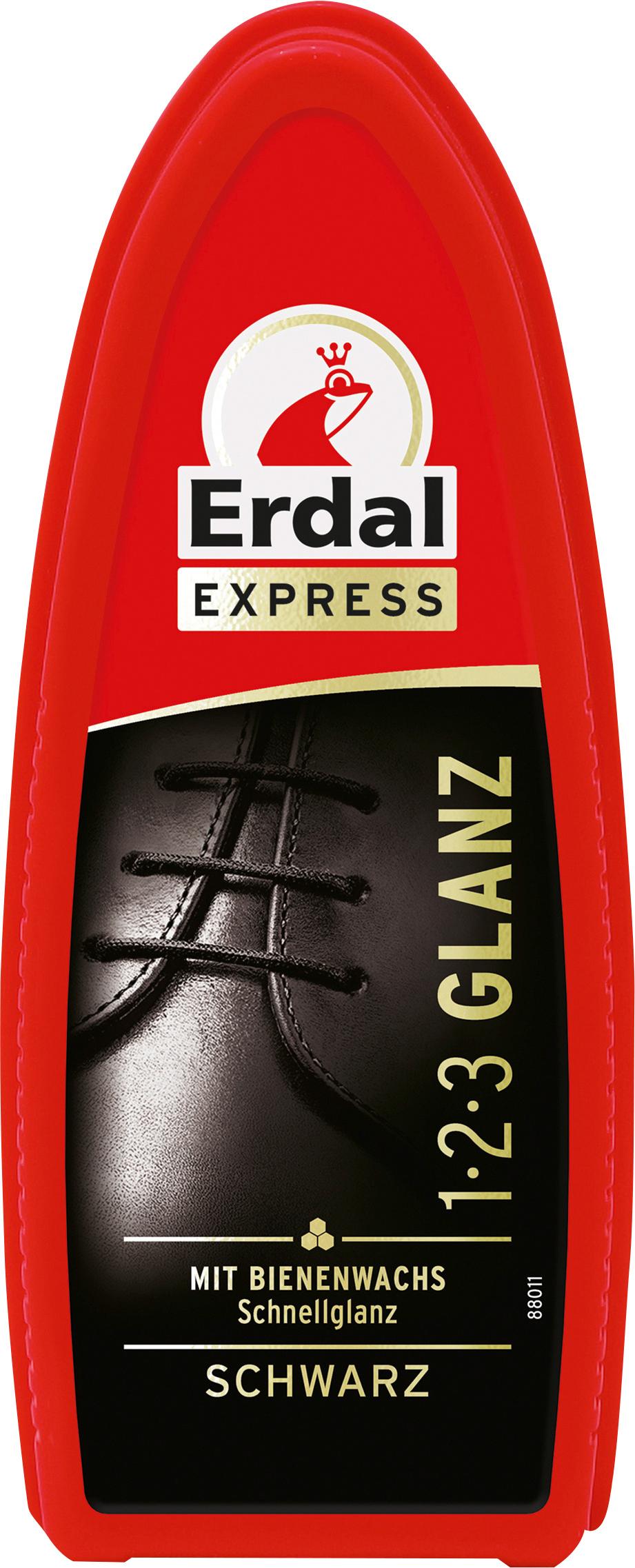 Erdal 1.2.3 Glanz schwarz