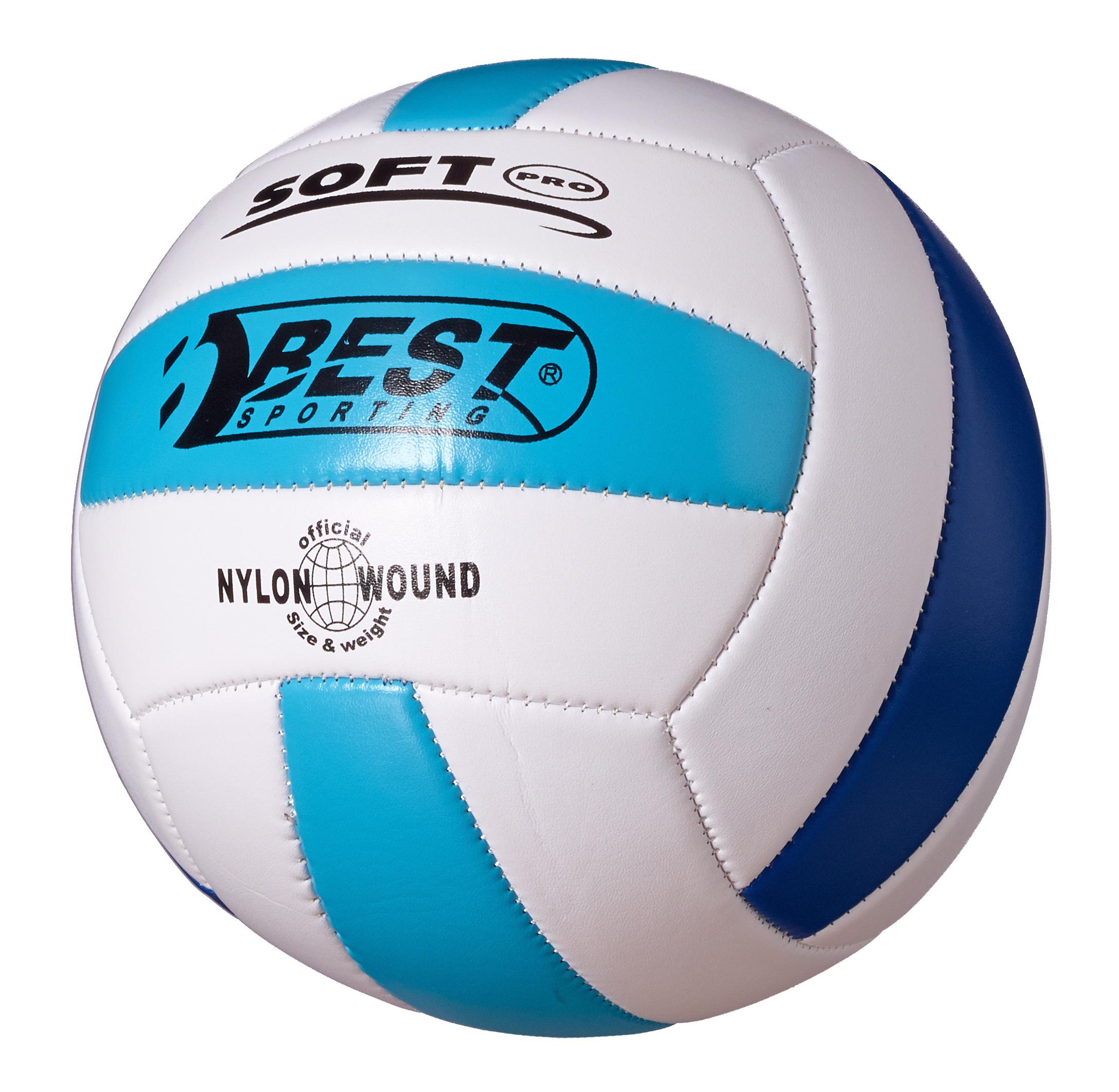 Best - Volleyball weiß/hellblau/blau 10131