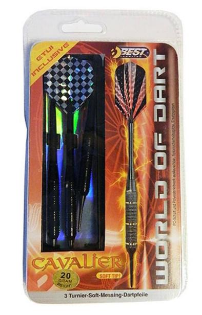 Produktbild Best - Safety-Dartpfeile Cavalier 20 g, 3 Stück 2 von 2